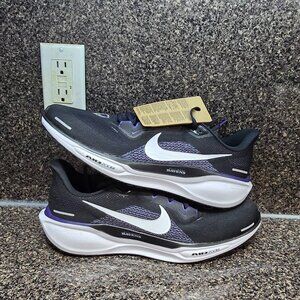 Nike Black Baltimore Ravens Zoom Pegasus 41 Running Shoes Size 13 (No Box)